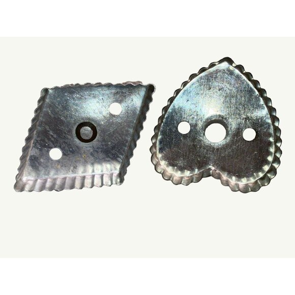 Vintage Metal & Wood Cookie Cutter Set With Fun Shapes - Picture 10 of 15